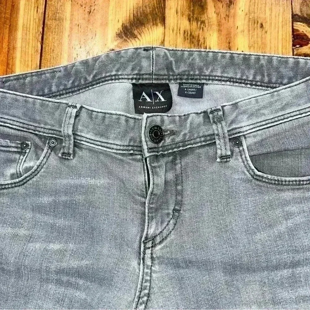 Armani Exchange Grey J-11 Skinny Jeans women’s size 4 shirt - Picture 4 of 7